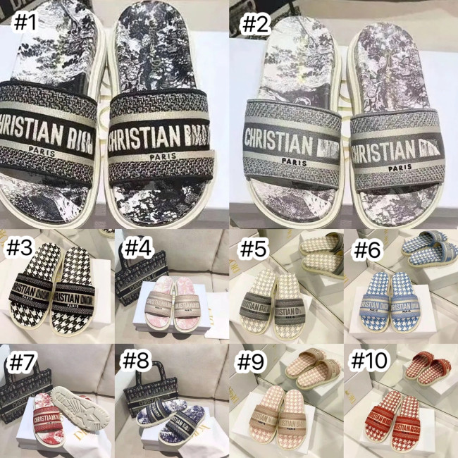 Fashion Slides with Box #DIO