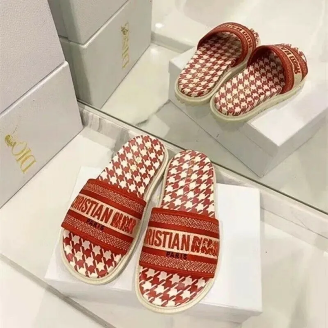 Fashion Slides with Box #DIO