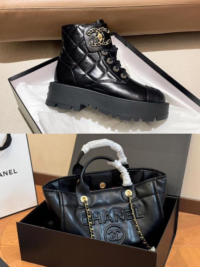 Fashion Boots with Bag Set Size 6-9   #CHN