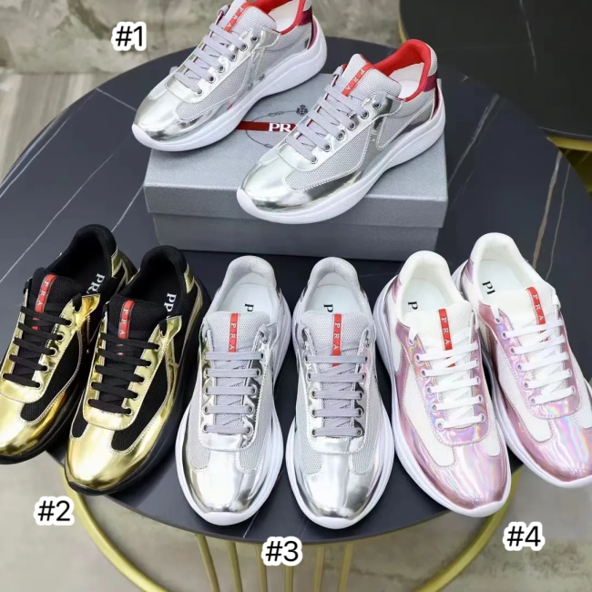 Quality Metallic Color Shoes with Box #PRD