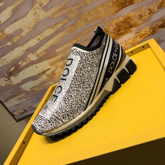 High Quality Diamond Shoes with Box #DG