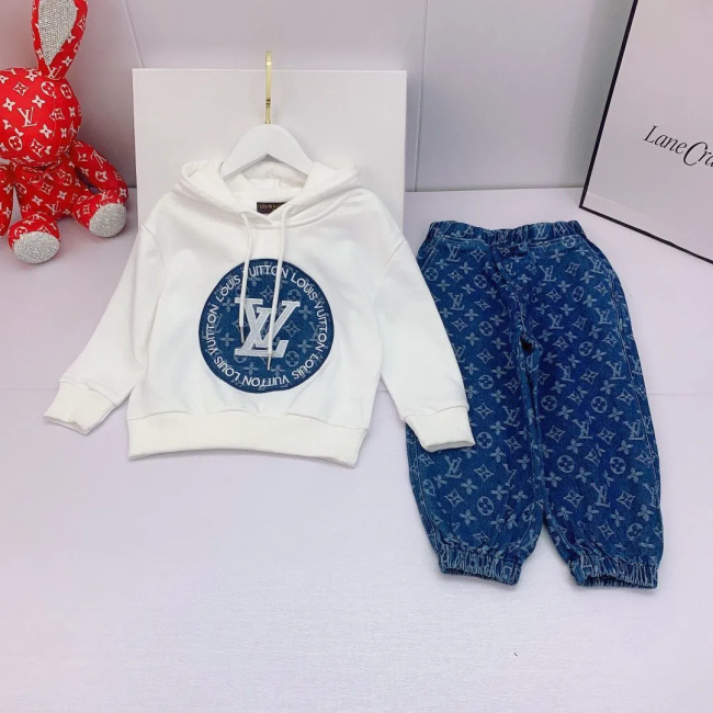 Fashion Kids Sweatshirt Set with Fleece No Tags #GUI