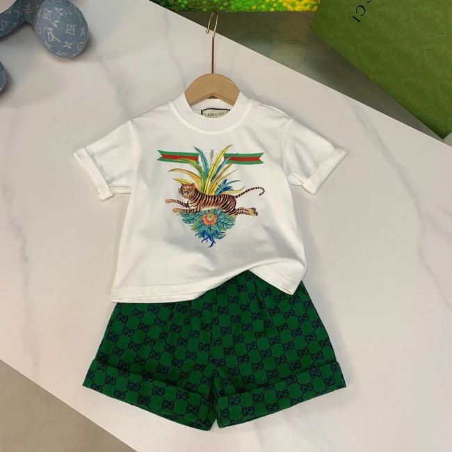 Fashion Kids Shirt with Shorts Set No Tags #GUI