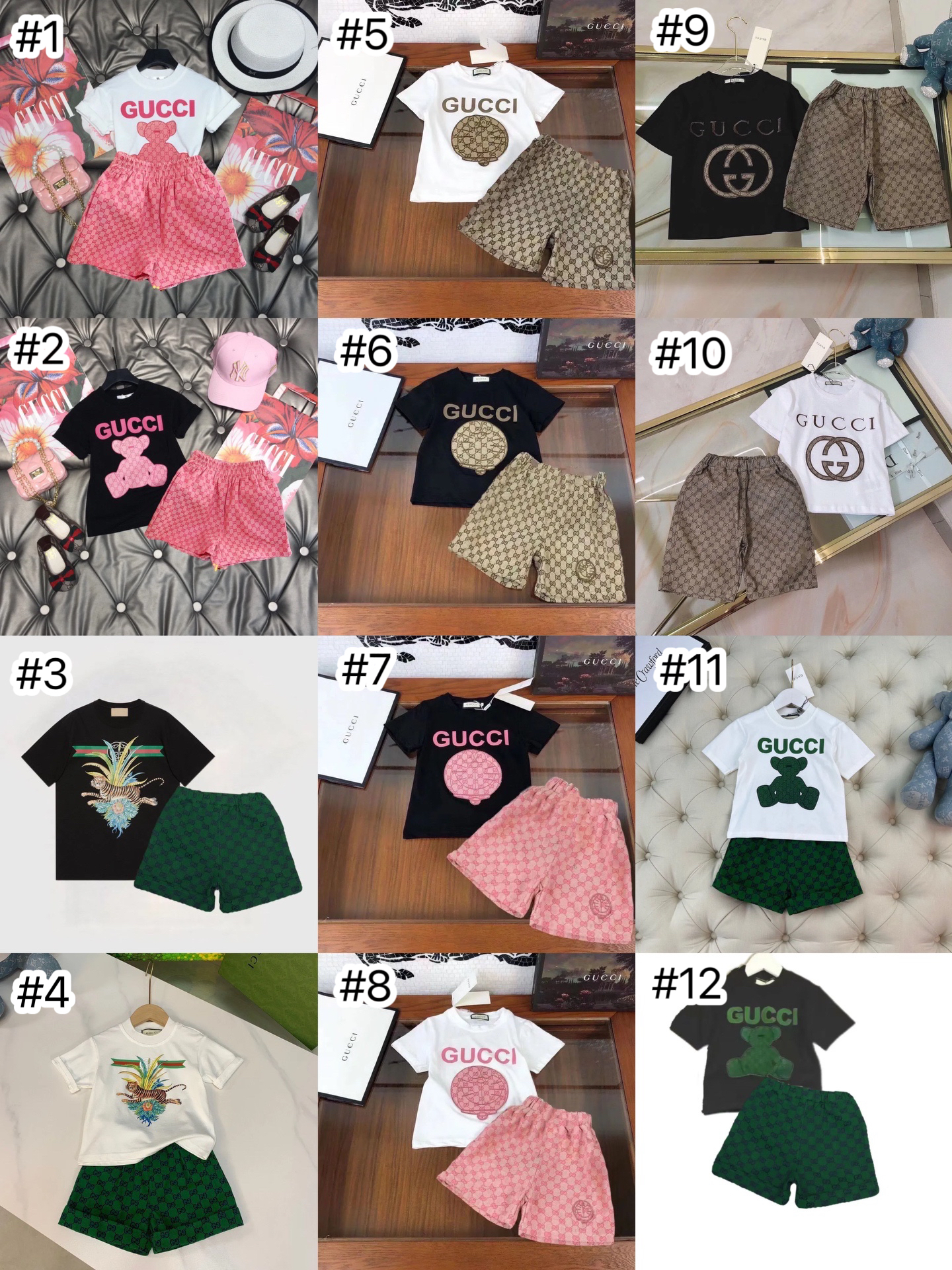 Fashion Kids Shirt with Shorts Set No Tags #GUI