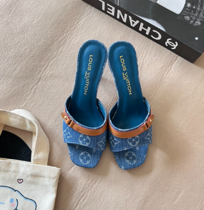 Women Fashion Heels Slides #LOV