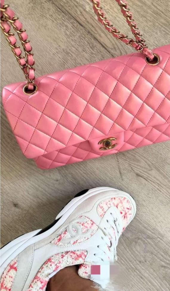 Fashion Shoes with Bag Set #CHN