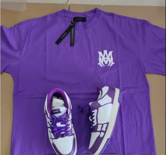 Amiri Shirt with Shoes Set #NOO