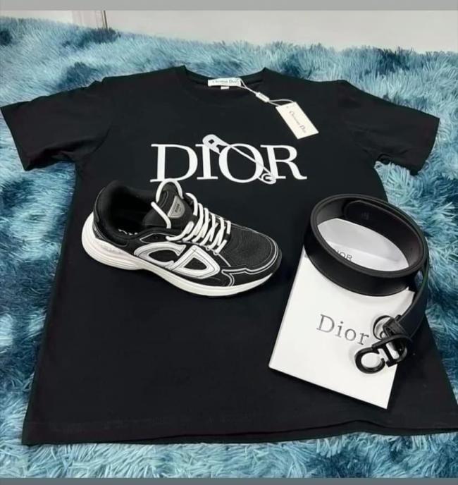 Fashion Men's 3 pcs Set（Belt No box ) #DIO