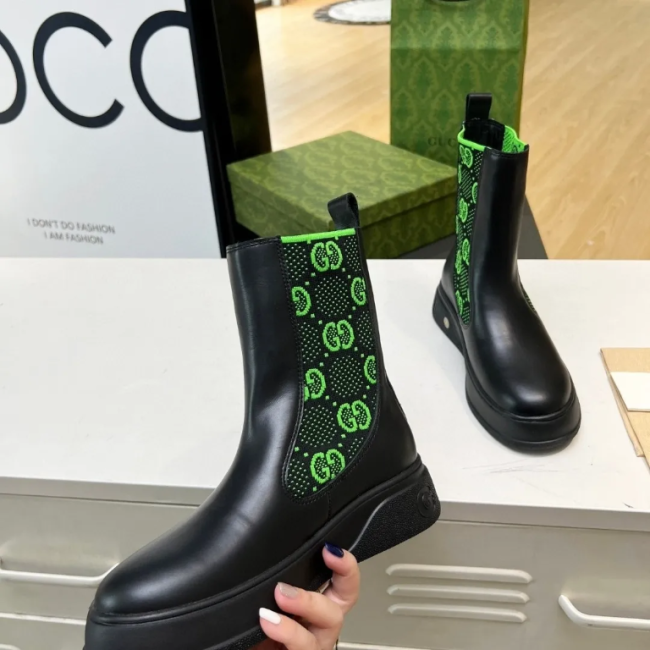 High Quality Boots with Box #GUI