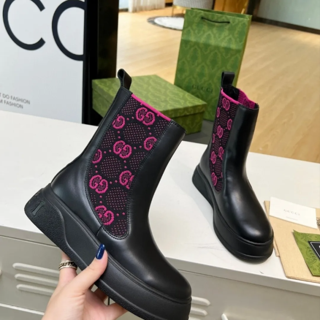 High Quality Boots with Box #GUI