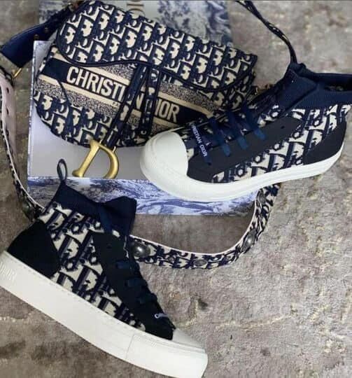 Fashion Shoes with Bag Set #DIO