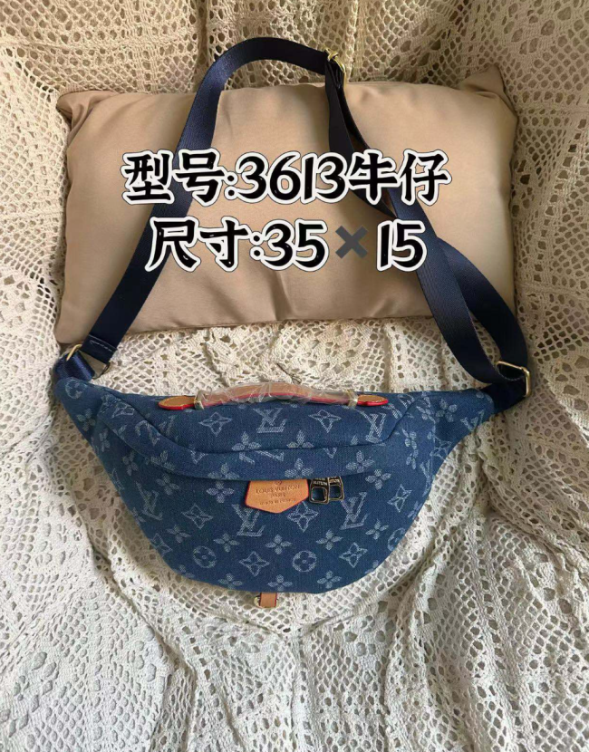 Fashion Jean Waist Bag #LOV
