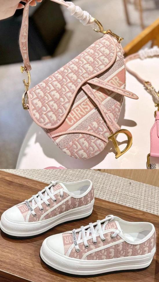 Fashion Shoes with Bag Set #DIO