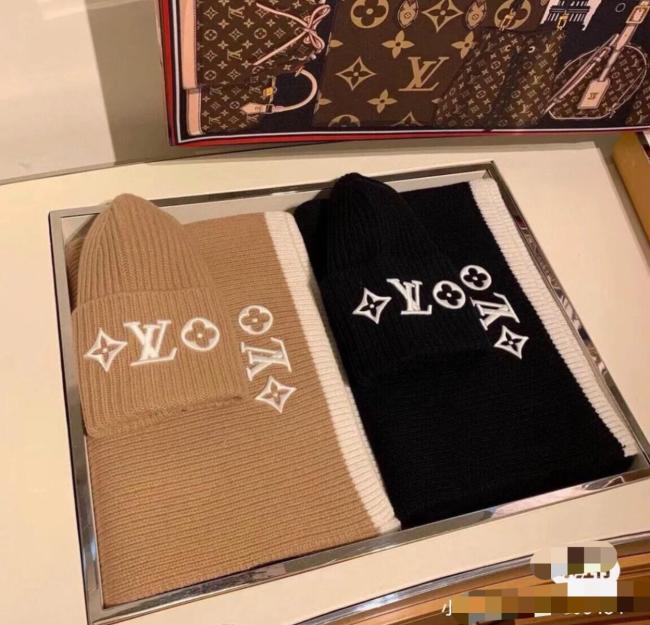 Fashion Hat with Scarf Set #LOV