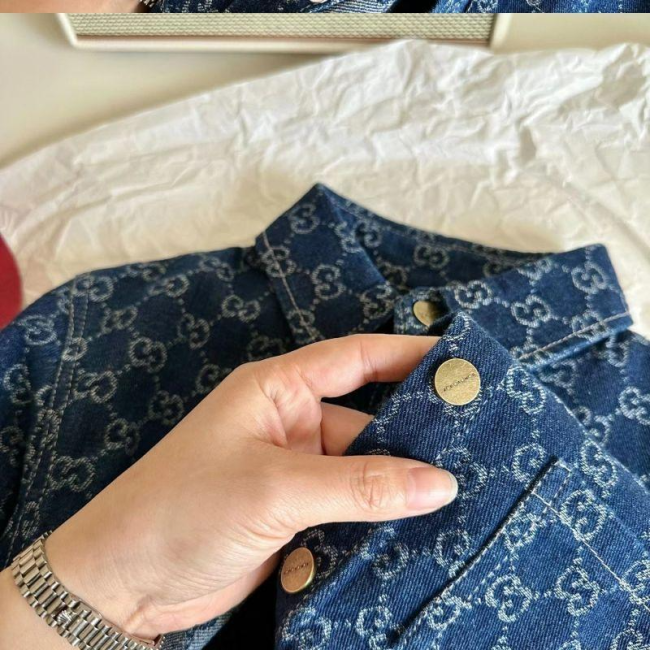 Kids Jean Jacket No Tags #GUI