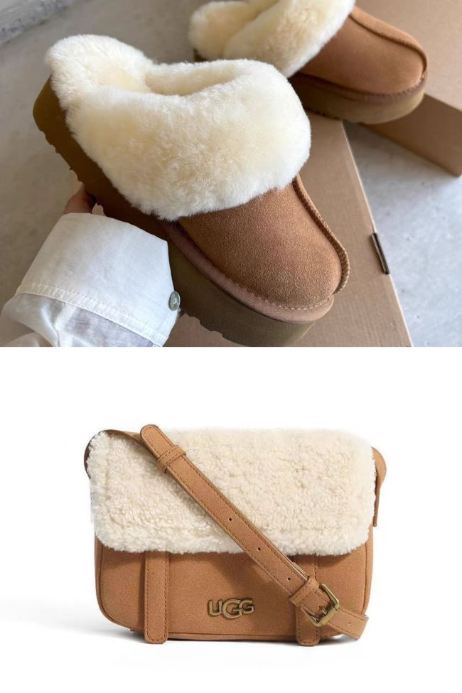 Fashion Shoes With Bag Set  #UG