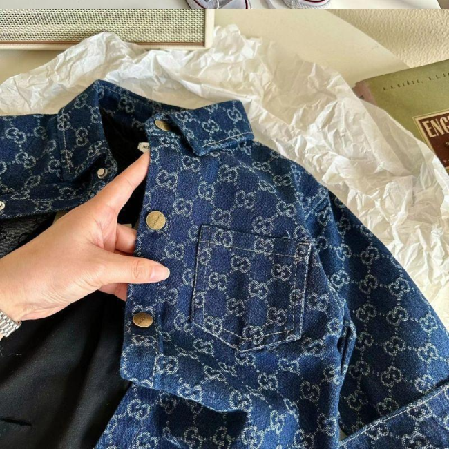 Kids Jean Jacket No Tags #GUI