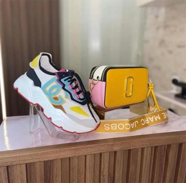 1 Set Top Quality Fashion Casual Shoes & Bag Free Shipping #DG