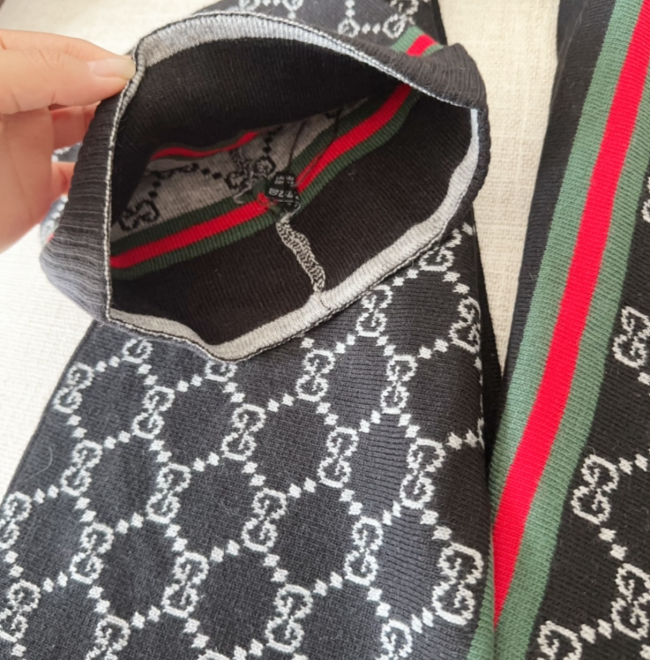 Fashion Wool Scarf with Hat Set #LOV #GUI