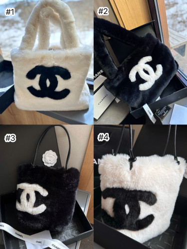 High Quality Furry Bag No Box #CHN