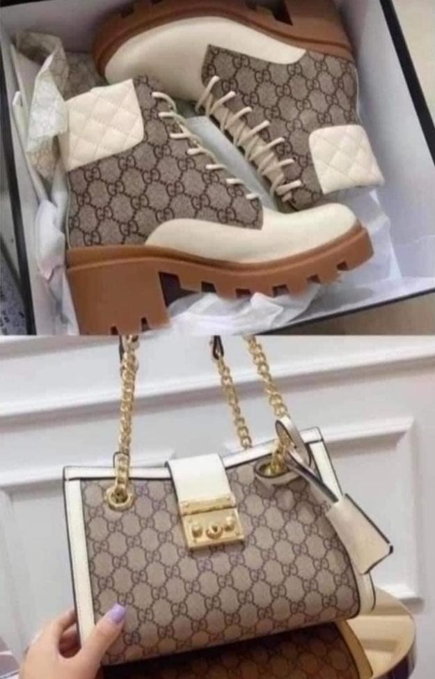 Fashion Boots with Bag Set #GUI