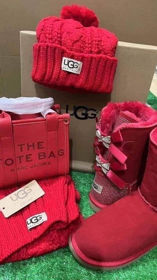 Fashion UGG Boots 3 pcs Set #UG