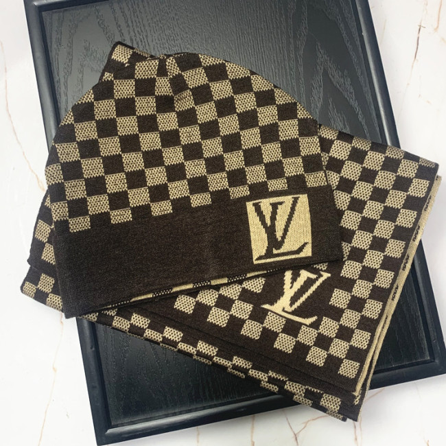 Fashion Scarf with Hat Set #LOV #GUI#DIO