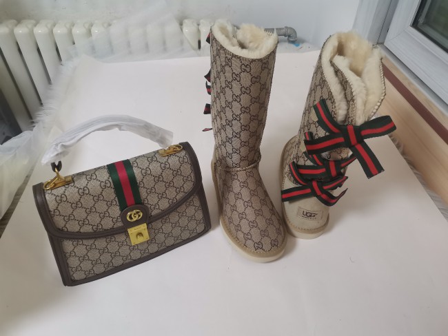 Fashion Boots with Bag Set #UG #GUI