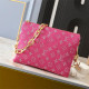 Top Quality Fashion Denim Shoulder Bag Size:26*20*12cm #LOV