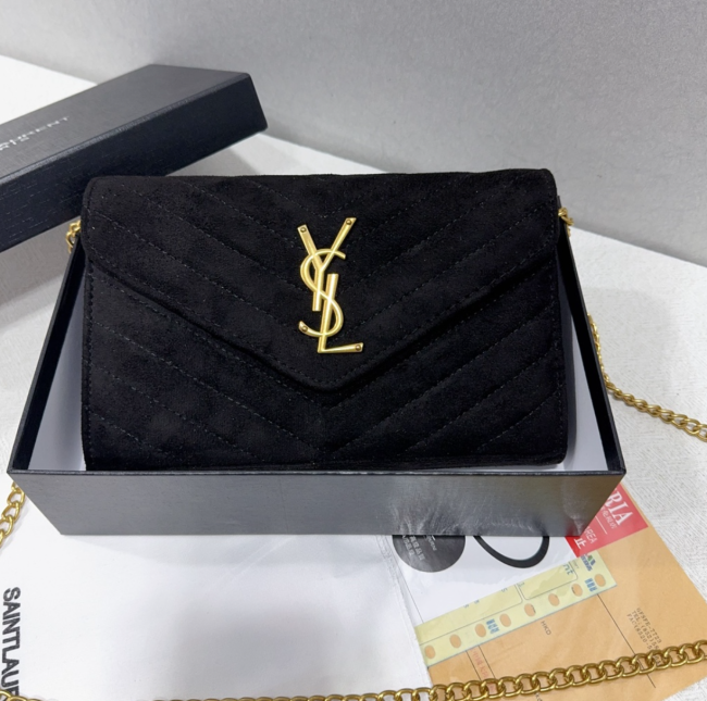 Women Fashion Suede Bag with Box #YS