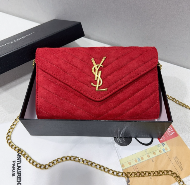 Women Fashion Suede Bag with Box #YS