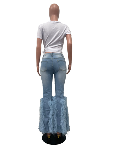 Fashion Women Jeans Size S-2XL #NOO