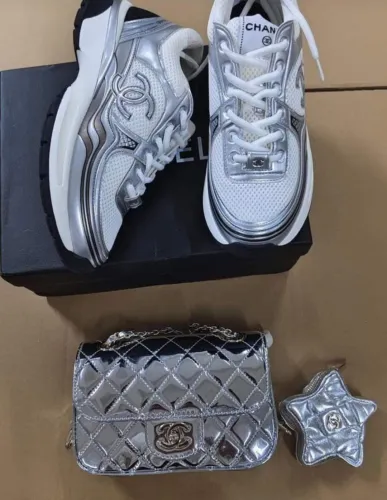 Fashion Shoes with Bag Set  #CHN