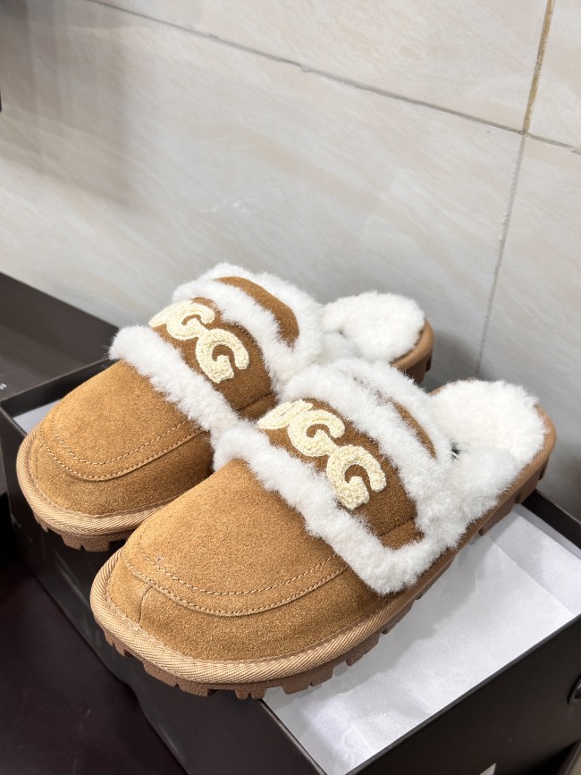 Fashion Fur Slides with Box  #UG