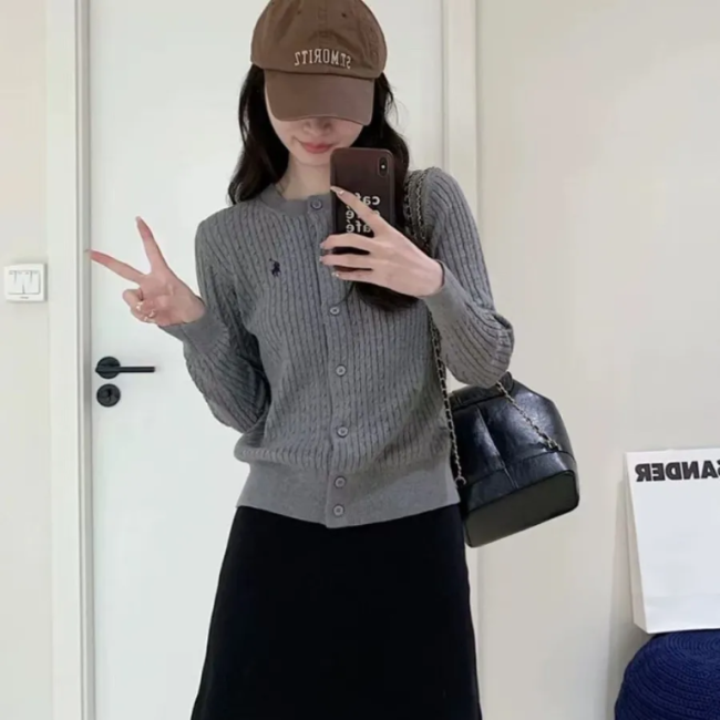 Fashion Polo Cardigan With Tags #POL