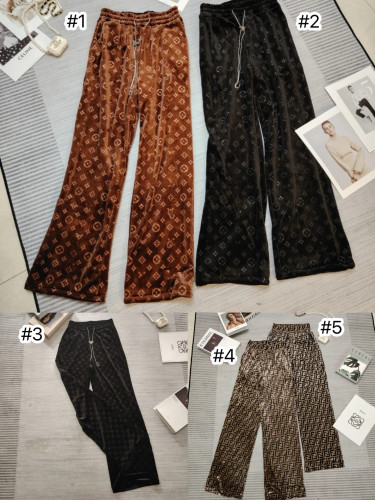 Women Fashion Velvet Pants No Tags #LOV #GUI #FEI