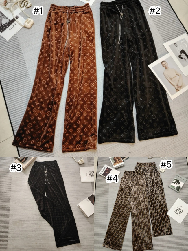 Women Fashion Velvet Pants No Tags #LOV #GUI #FEI