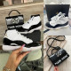 1 Set Fashion Sport Shoes & Shoulder Bag #NIK