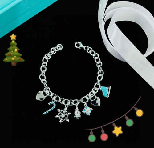 Fashion Xmas Bracelets With Box #TIF