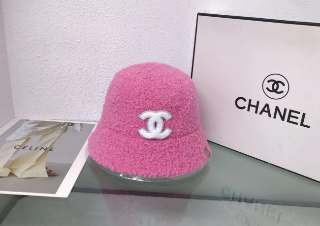 Fashion Lambswool Bucket Hat #CHN