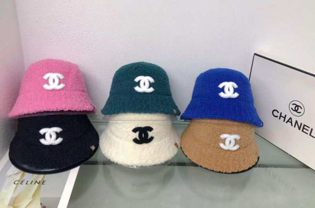 Fashion Lambswool Bucket Hat #CHN