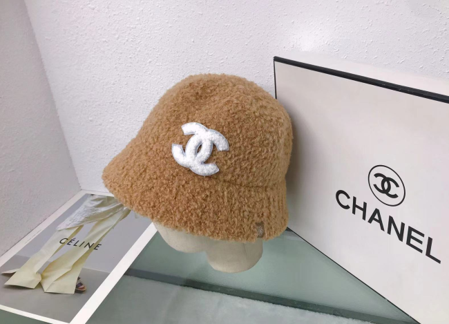 Fashion Lambswool Bucket Hat #CHN