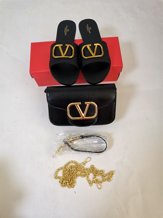 Fashion Slipper with Bag Set