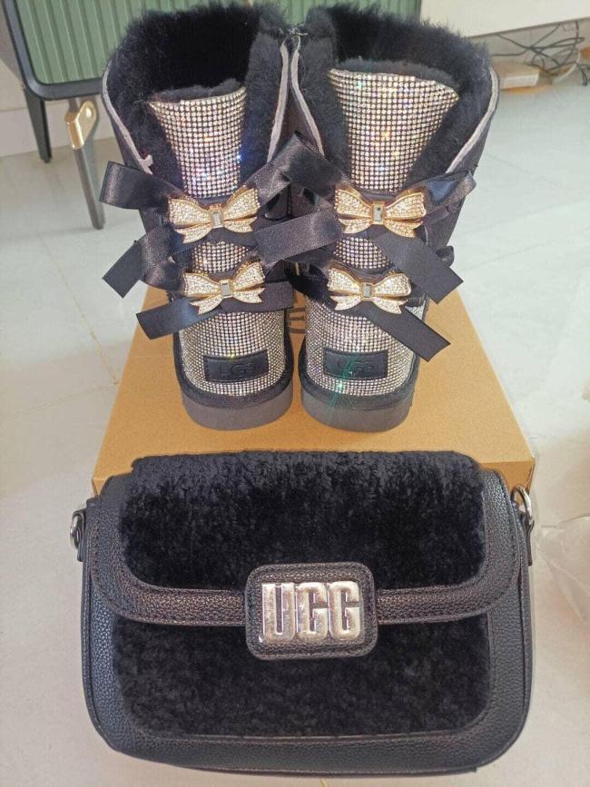 Fashion Boots With Bag Set #UG