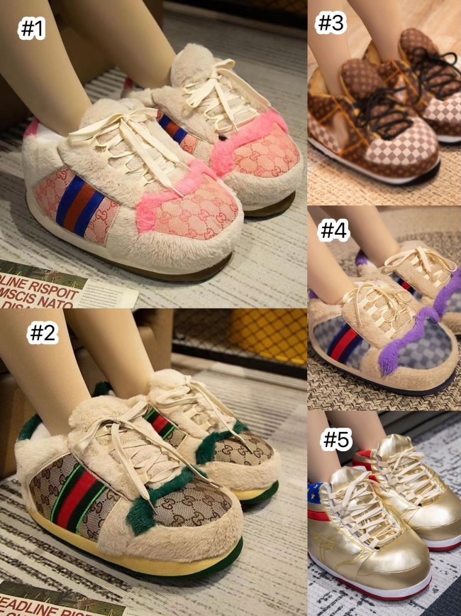 Fashion Puffy House Shoes #NIK