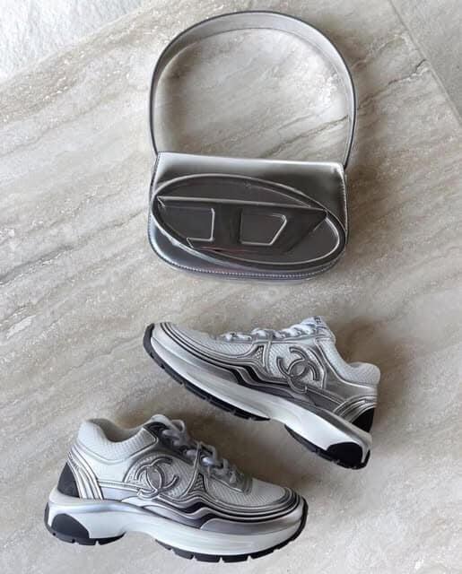 Fashion Shoes with Bag Set #CHN