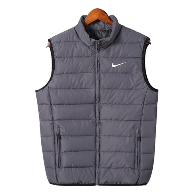 Fashion Vest Coat with Hood Size M-3XL #NIK