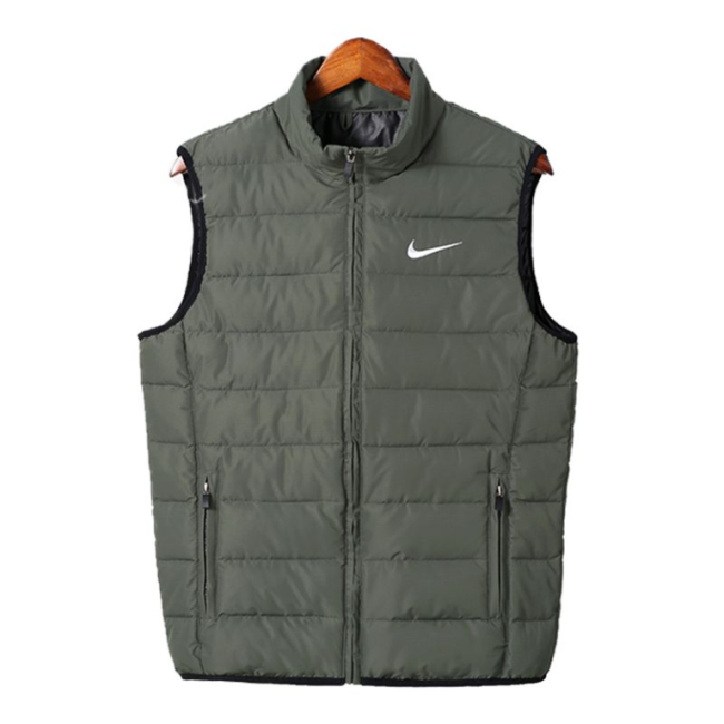 Fashion Vest Coat with Hood Size M-3XL #NIK