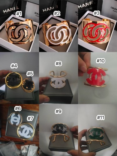 Fashion Bangle and Earrings #CHN