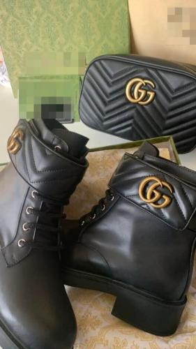 Fashion Boots with Bag Set #GUI